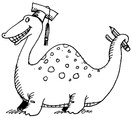 Dinozaury kolorowanki